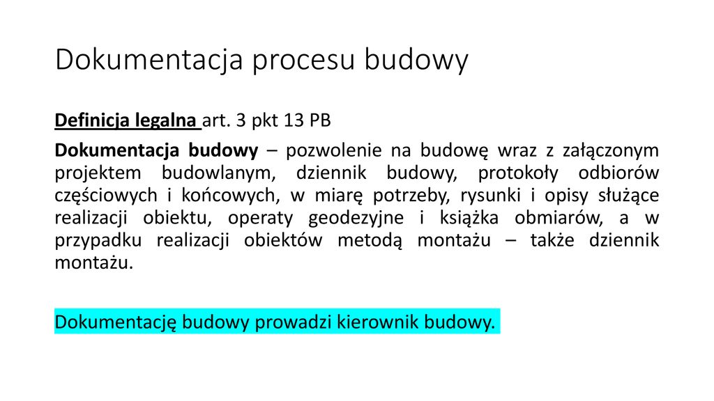 PROCES BUDOWY Mgr Karina Pilarz Ppt Pobierz